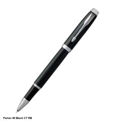 Parker IM Black Chrome Trim Rollerball Pen