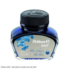 Pelikan Fountain Pen Ink Bottle 4001 30ml Blue-Black