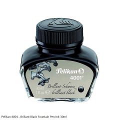 Pelikan Fountain Pen Ink Bottle 4001 30ml Brilliant-Black
