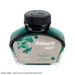 Pelikan Fountain Pen Ink Bottle 4001 30ml Dark Green