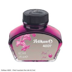 Pelikan Fountain Pen Ink Bottle 4001 62.5ml Pink