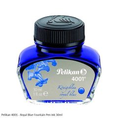 Pelikan Fountain Pen Ink Bottle 4001 30ml Royal Blue