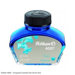 Pelikan Fountain Pen Ink Bottle 4001 30ml Turquoise 