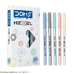 Pen Doms 8835 Hexel Blue Ball Point Pen