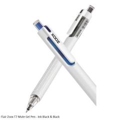 Flair ZOOX T7 Gel Pen Blue and Black Ink Colors