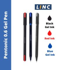Pentonic Gel 0.6mm Red, Blue and Black Ink Pen