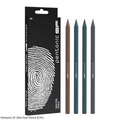 Pencil Pentonic SF-Skin Feel 8 Pcs Assorted Colour
