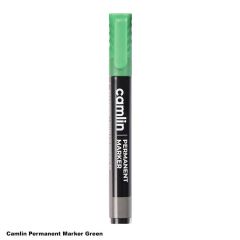 Camlin Permanent Bold Markers  - Green Colour