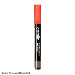 Camlin Permanent Bold Markers  - Red Colour