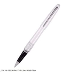 Pilot Roller Ball Pen - MR2 Animal White Tiger