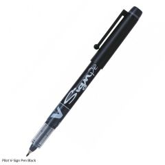 Pilot V-Sign Pen - Fineliner Marker Pen in Black Ink