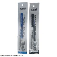Refill Uni-ball NBGK07 for uni Click-Gel XSG-R7UN Ink Color Blue and Black
