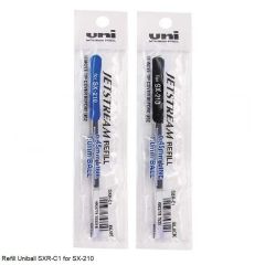 Refill Uni-ball SXR-C1 for SX-210 Ink color Black and Blue