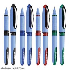 Schneider One Hybrid N 0.5mm Rollerball Pen with Needle Tip