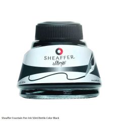 Sheaffer Fountain Pen Ink 50ml Bottle Color Black