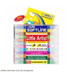 Addgel Little Artist Twin Tip Coloring Pens 12 Color Set