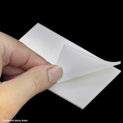 Jags Sticky Note Transparent 50Sheet in assorted Sizes