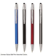 Unomax Stylus Metal Ball Point Pen with Blue ink color