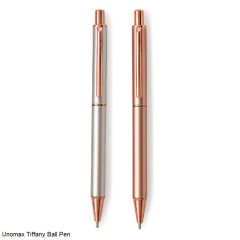 Unomax Tiffany Metal Ball Point Pen with Blue ink color
