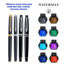 Waterman Fountain Pen and Ink Combination