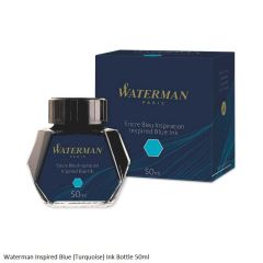 Waterman Inspired Blue Fountain Pen Ink 50ml
