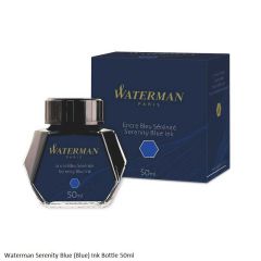 Waterman Serenity Blue Fountain Pen Ink 50ml