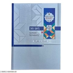 2026 Diary 365 Days Ashoka-60 Month Cut, Month Planner, Sunday Separate