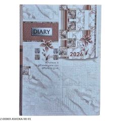 2026 Diary 365 Days Ashoka-90 Month Cut, Month Planner, Sunday Separate