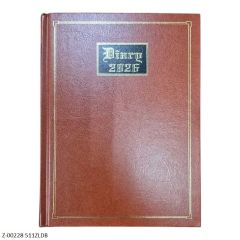 2026 Diary 365 Days 511ZLDB Rexin Cover, Sunday Separate