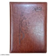 2026 Diary 365 Days RJ-816 Rexin Month Planner, Month Cut, Sunday Separate