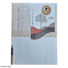 2026 Diary 365 Days V-360 Month Cut, Sunday Separate