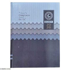 2026 Diary Regular E154, 1 Date per page, Saturday-Sunday Clubbed