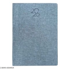 2026 Diary Fabric D817 1 Date per page, Saturday-Sunday Clubbed