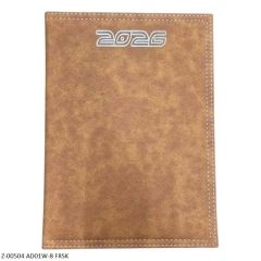 2026 Diary 365 Days FRSK Rexin, Month Cut, Month Planner, Sunday Separate