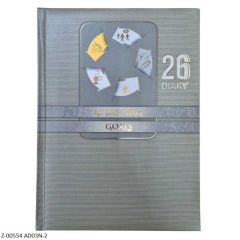 2026 Diary 365 Days AD03N-2 Theme Month Cut, Month Planner, Sunday Separatre