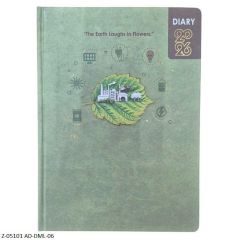 2026 Diary 365 Days AD-DML-06 Theme Month Cut, Month Planner, Sunday Separate