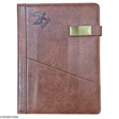 2026 Diary 365 Days V-160 Rexin Month Cut, Month Planner, Sunday Separate