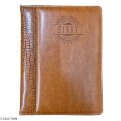 2026 Any Year Diary 1 Date per Page, Natural Plain Paper