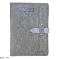 2026 Diary Rexin V115, 1 Date per page, Saturday-Sunday Clubbed