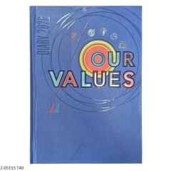 2026 Diary Theme D606 T40 1 Date, Saturday-Sunday Clubbed, Plain White Paper