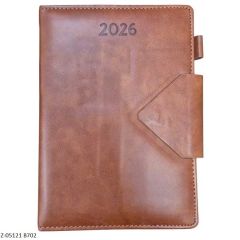 2026 Diary 365 Days B702 Rexin Month Cut, Month Planner, Sunday Separate