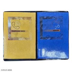 2026 AD61 Pocket Monthly Set with Tele Index Sunday Separate