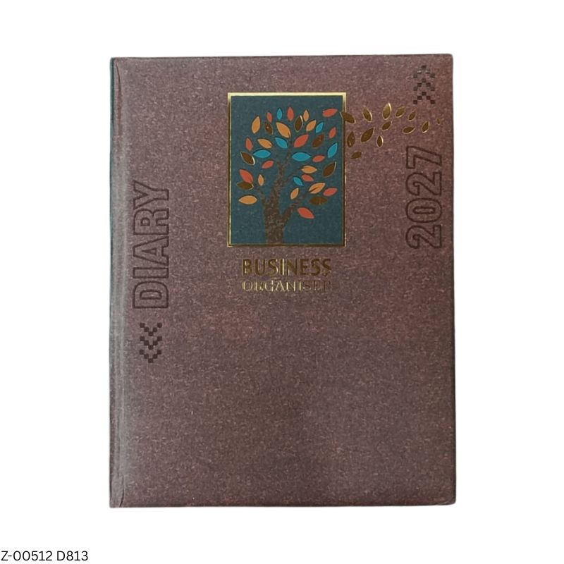 2027 – D813 T35 Business Organizer Diary | Month-Cut Planner | Saturday-Sunday Clubbed