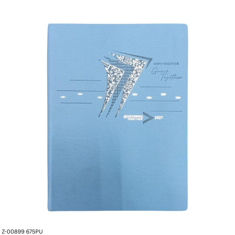 2027 – B5 675PU Growing Together Theme Diary | Month-Cut Planner | Saturday-Sunday Clubbed