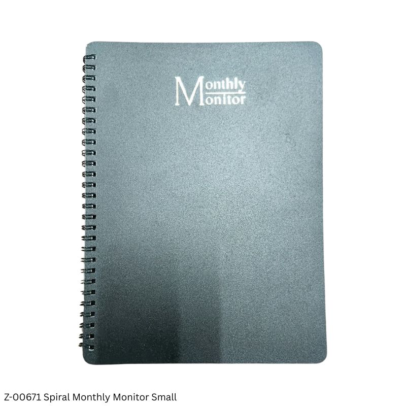 2027-28 Monthly Monitor with Wiro Binding – Big Small | 15 Months Planner (January 2027 to March 2028) for Appointments & Memoranda