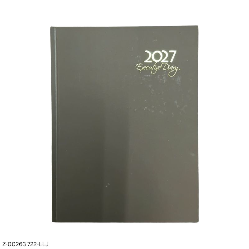 2027 – 722-LLJ Leatherette Diary | Saturday-Sunday Clubbed | Assorted Colours