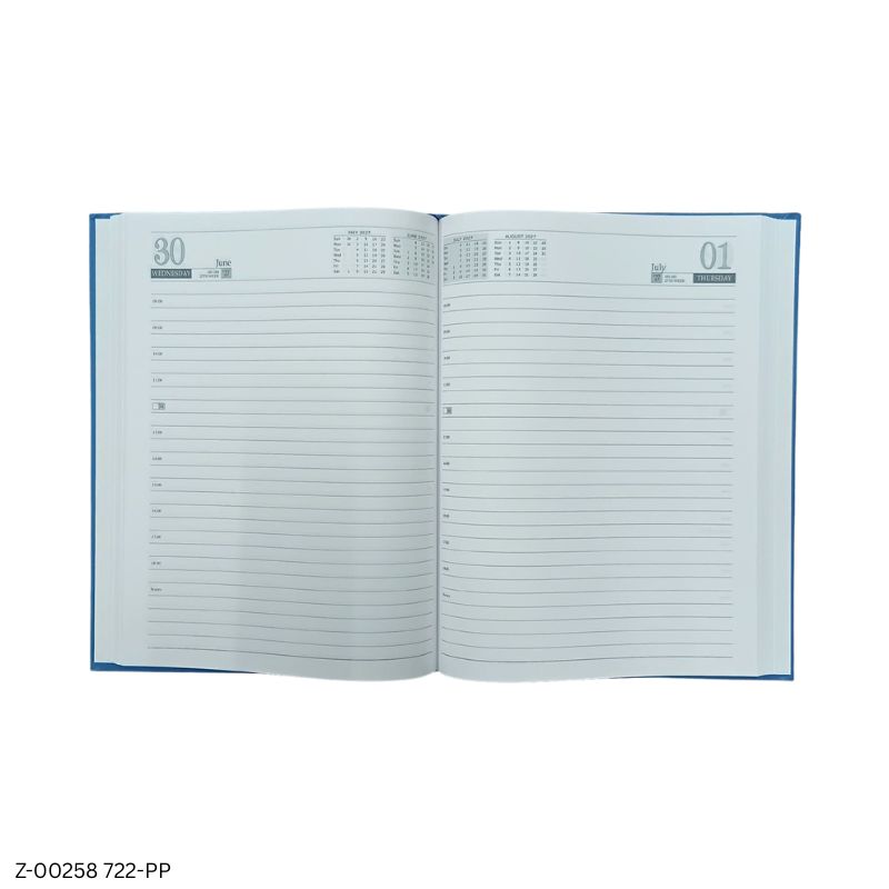 2027 – 722-PP Theme Diary | Saturday-Sunday Clubbed | Assorted Designs