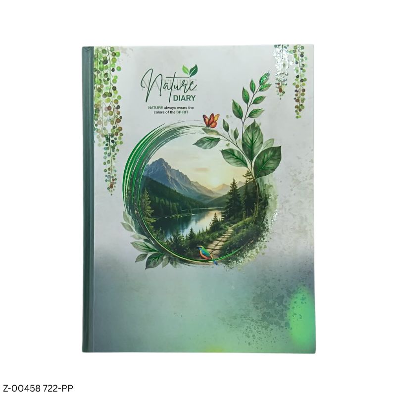 2027 – 722-PP Nature Theme Diary | Saturday-Sunday Clubbed | 4 Pages of Nature Photos