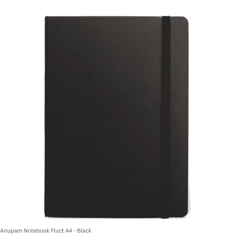 Notebook Anupam Fluct Rulled Journal – Premium Matte Finish with Elastic Closure