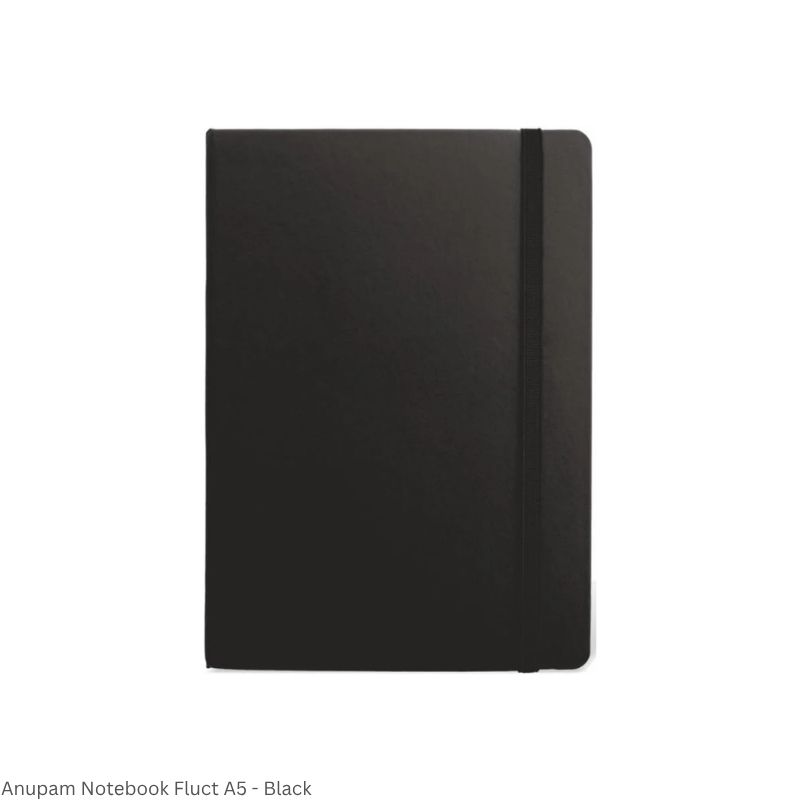 Notebook Anupam Fluct Rulled Journal – Premium Matte Finish with Elastic Closure